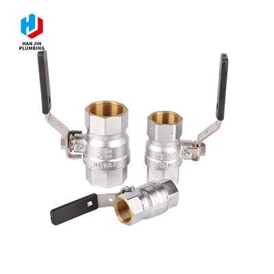 Katup Bola Kuningan dengan Berlapis Nikel